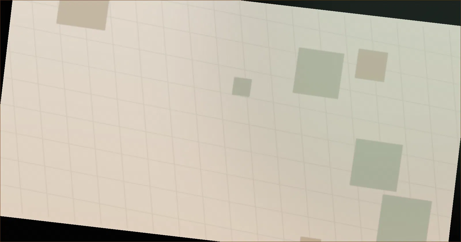 Illustration of a player building a structure in a game