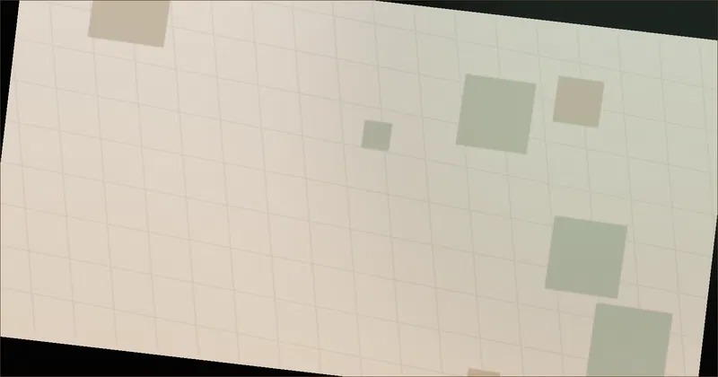 Illustration of a player building a structure in a game