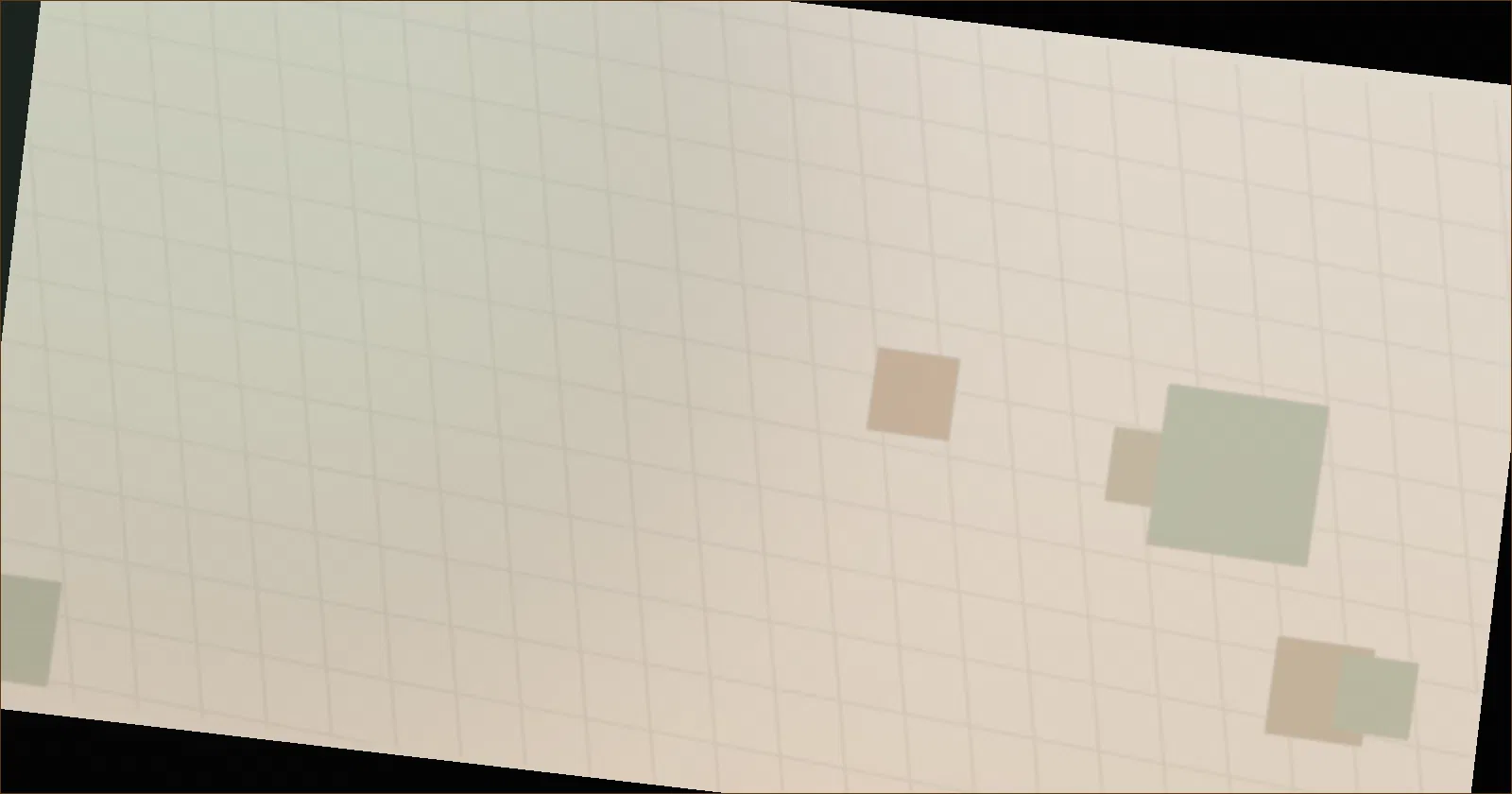 Illustration of a player building a city in a game