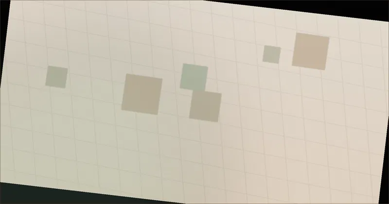 Illustration of a player constructing a large build in a sandbox
