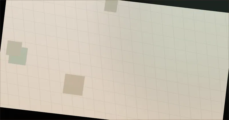 Illustration of a player building freely in a creative sandbox game
