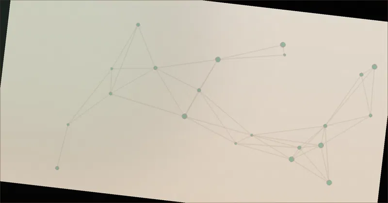 Deep green constellation pattern suggesting bound pages held together