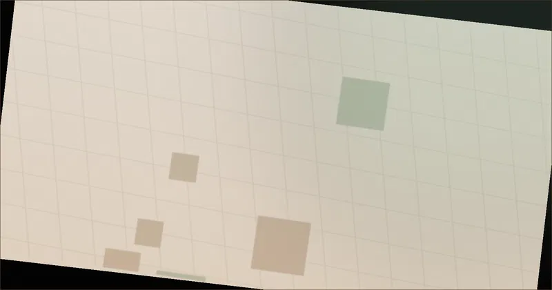 Illustration of units positioned on a tactical grid mid-battle