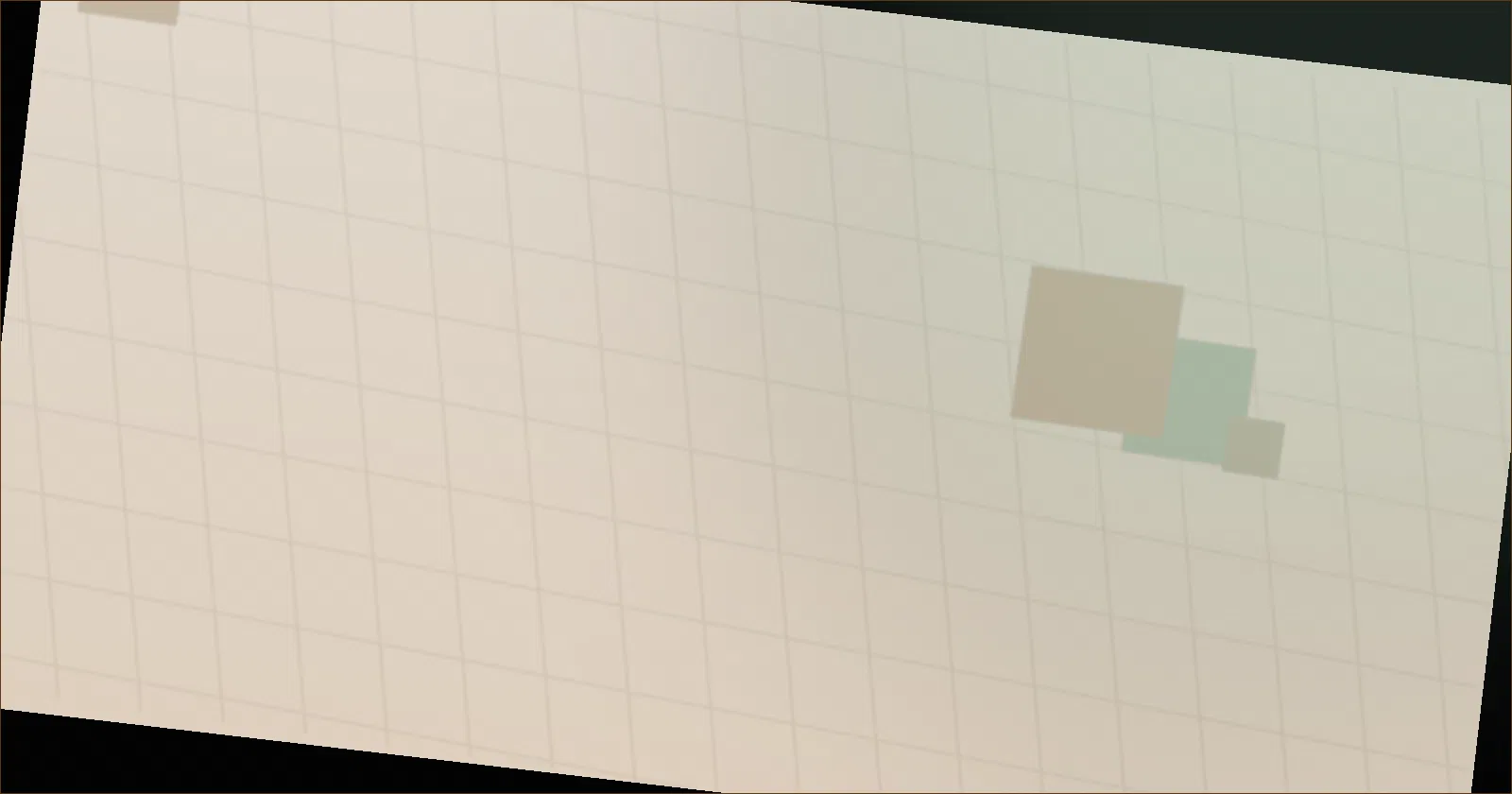 Warm brown grid pattern suggesting interlocking angled cuts
